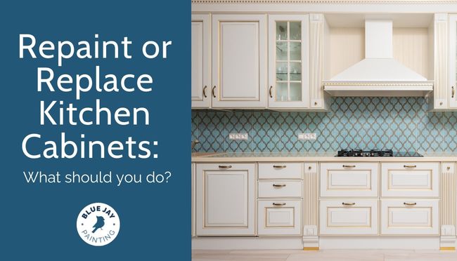 Repaint or Replace Kitchen Cabinets: What should you do?